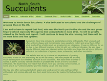 Tablet Screenshot of n-s-succulents.co.uk